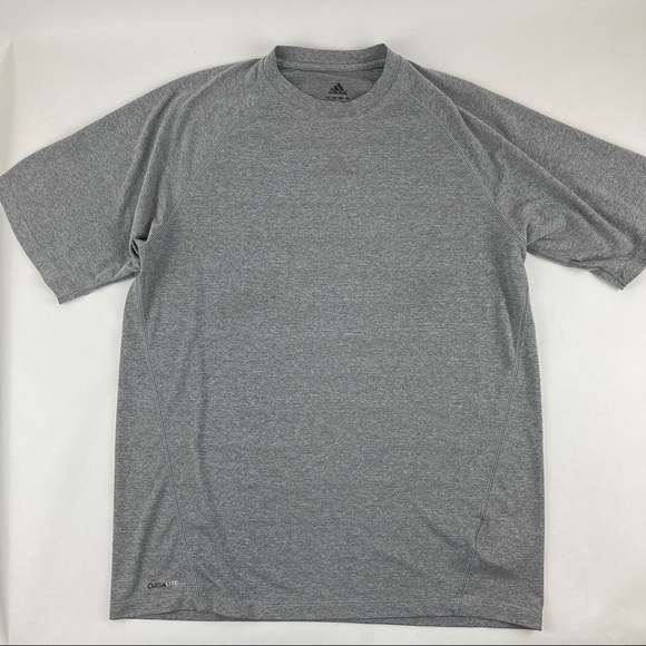 Adidas Tshirt Mens XL Gray Crew Neck Short Sleeve - Picture 1 of 7